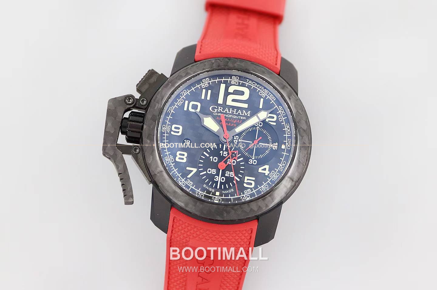 그라함 크로노파이터 티타늄 카본 크로노그래프 오토매틱 Graham Chronofighter Titanium Carbon Chronograph Automatic 47mm 1