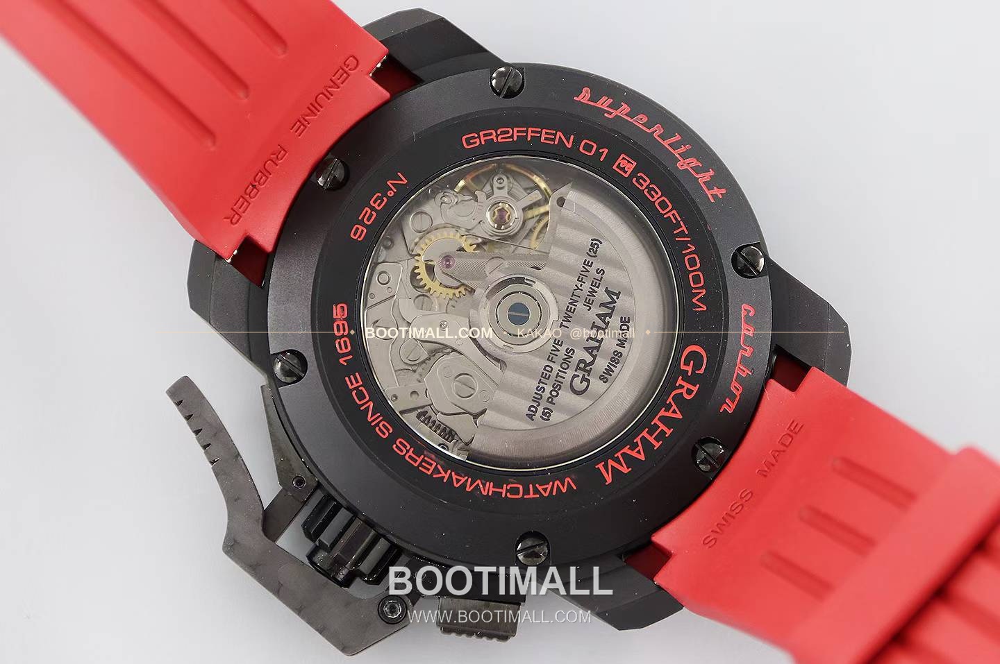 그라함 크로노파이터 티타늄 카본 크로노그래프 오토매틱 Graham Chronofighter Titanium Carbon Chronograph Automatic 47mm 7