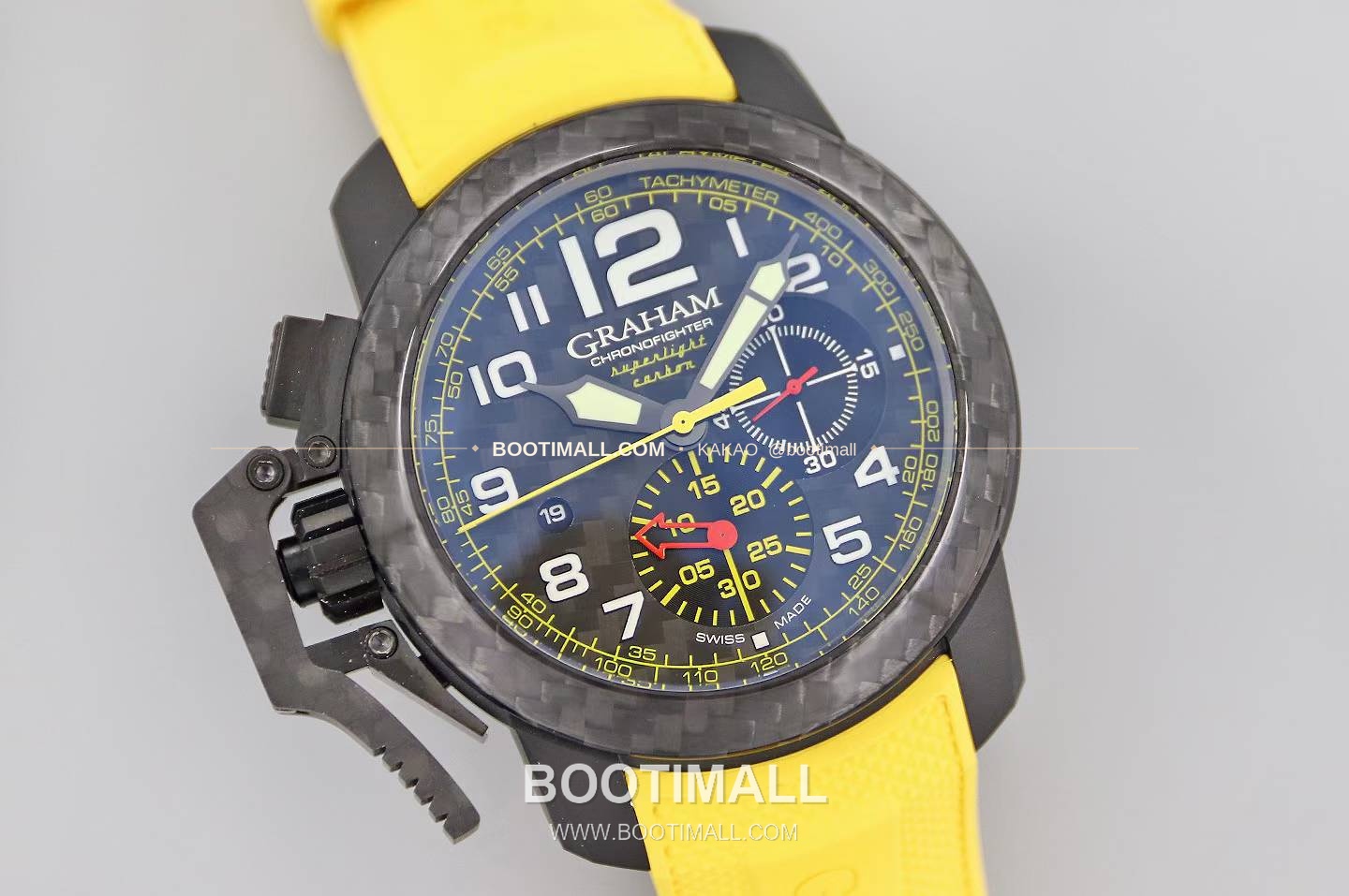 그라함 크로노파이터 티타늄 카본 크로노그래프 오토매틱 Graham Chronofighter Titanium Carbon Chronograph Automatic 47mm 2