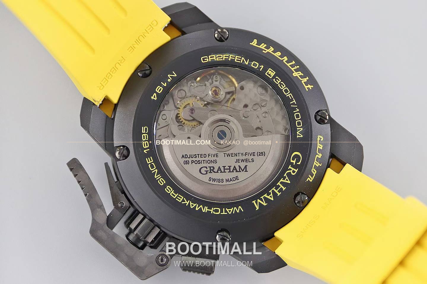 그라함 크로노파이터 티타늄 카본 크로노그래프 오토매틱 Graham Chronofighter Titanium Carbon Chronograph Automatic 47mm 7