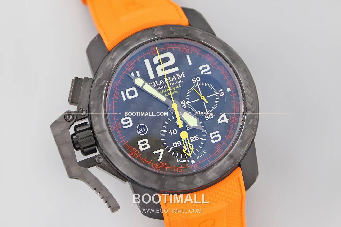 그라함 크로노파이터 티타늄 카본 크로노그래프 오토매틱 Graham Chronofighter Titanium Carbon Chronograph Automatic 47mm 2