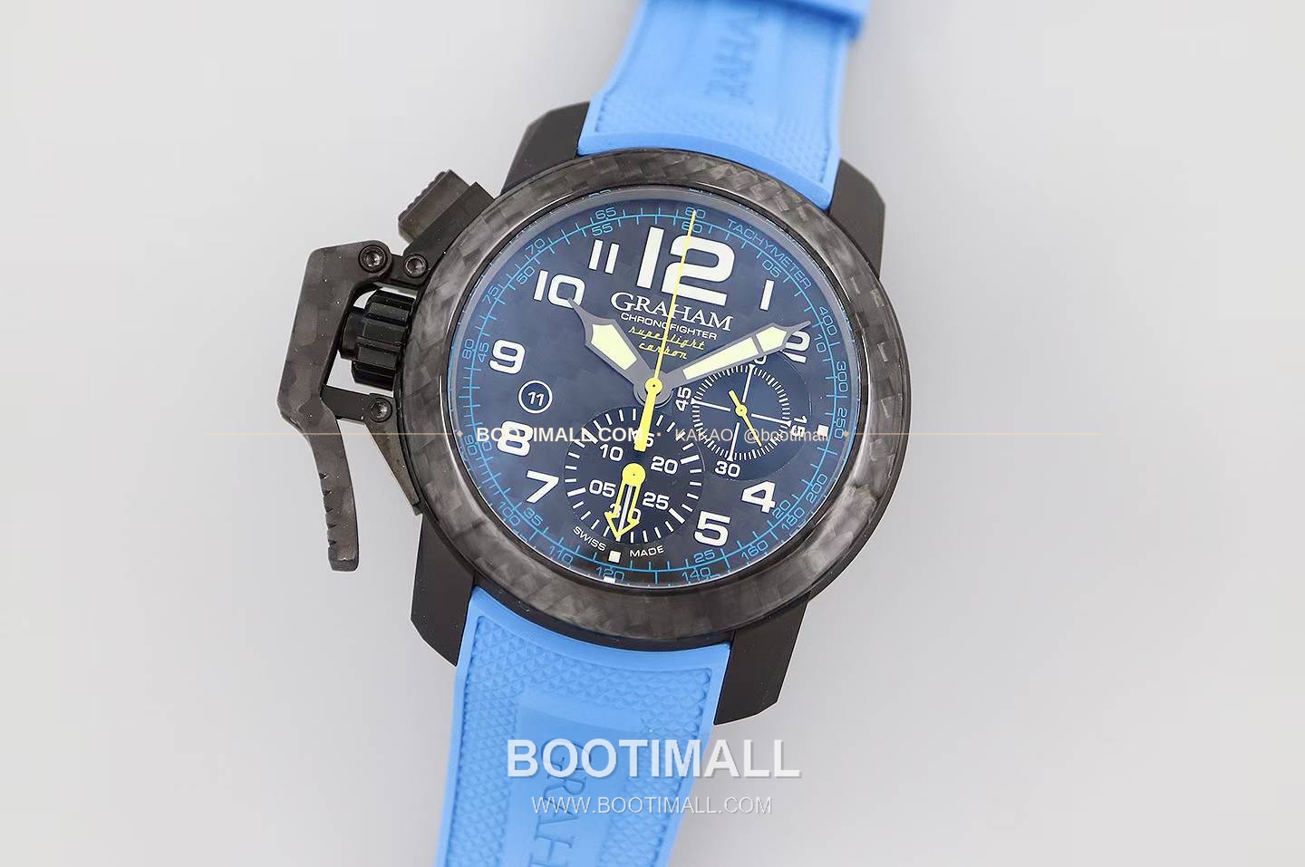 그라함 크로노파이터 티타늄 카본 크로노그래프 오토매틱 Graham Chronofighter Titanium Carbon Chronograph Automatic 47mm 1