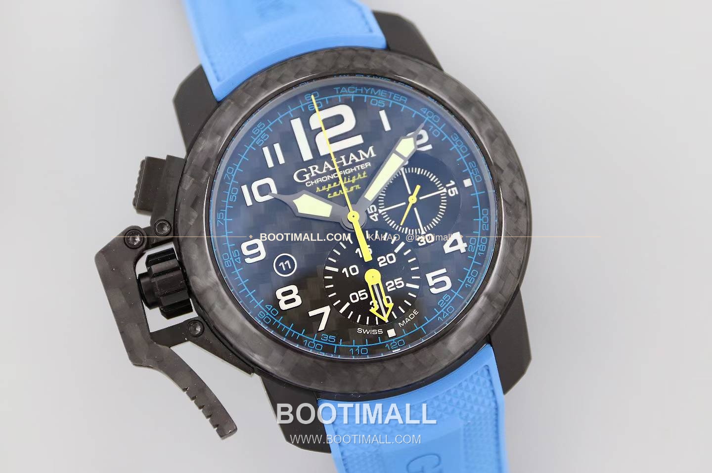 그라함 크로노파이터 티타늄 카본 크로노그래프 오토매틱 Graham Chronofighter Titanium Carbon Chronograph Automatic 47mm 2