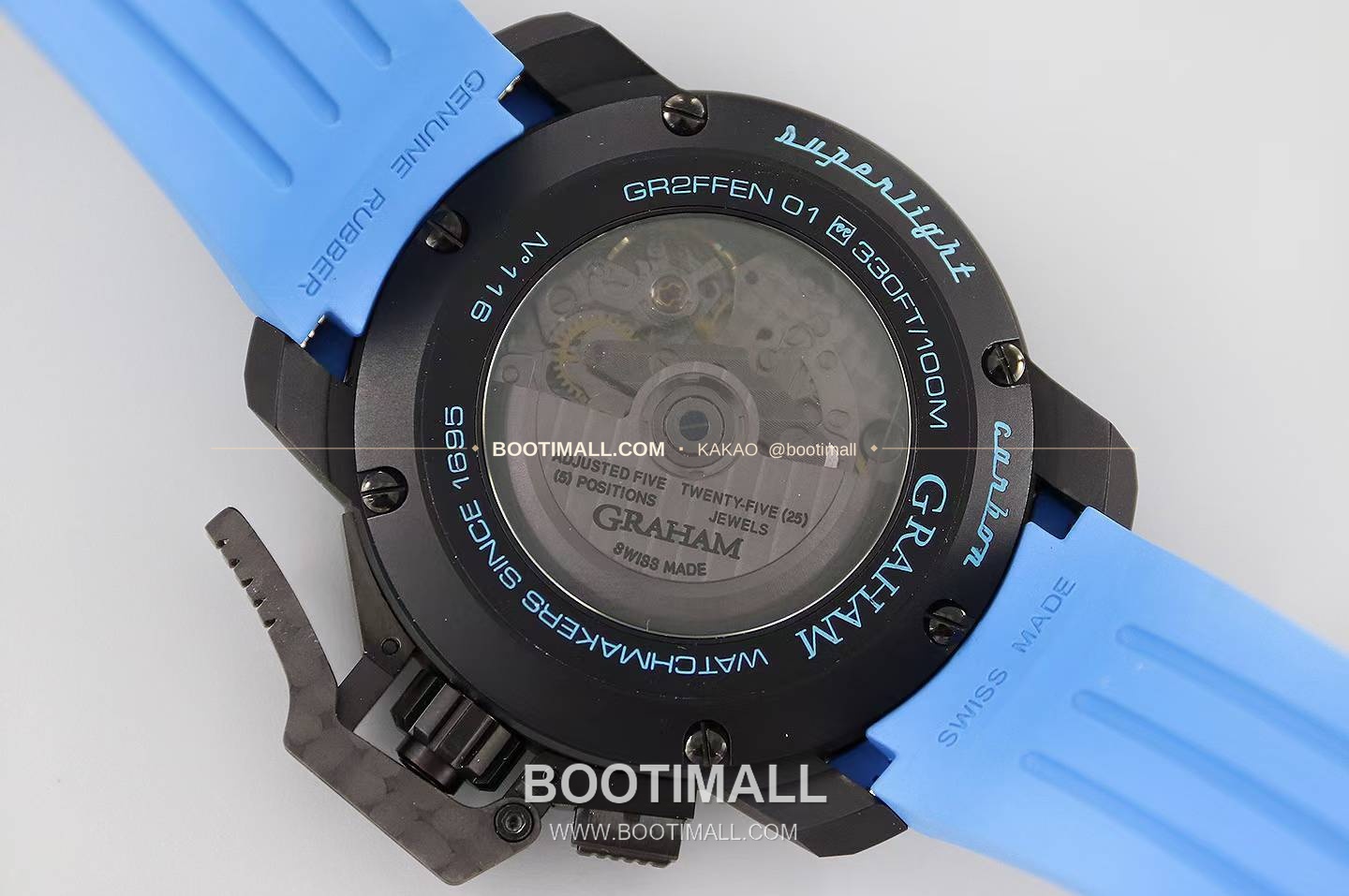 그라함 크로노파이터 티타늄 카본 크로노그래프 오토매틱 Graham Chronofighter Titanium Carbon Chronograph Automatic 47mm 7