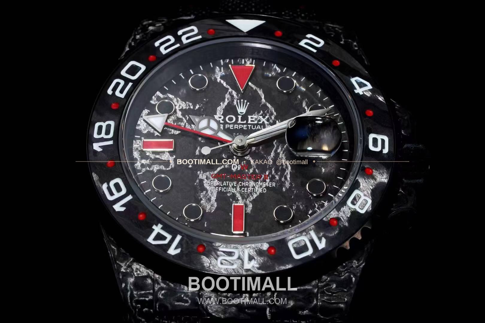 롤렉스 GMT마스터2 NTPT카본 블랙다이얼 듀얼타임 오토매틱 Rolex GMT-Master II NTPT Carbon Black Dial Dual Time Automatic 40mm 2