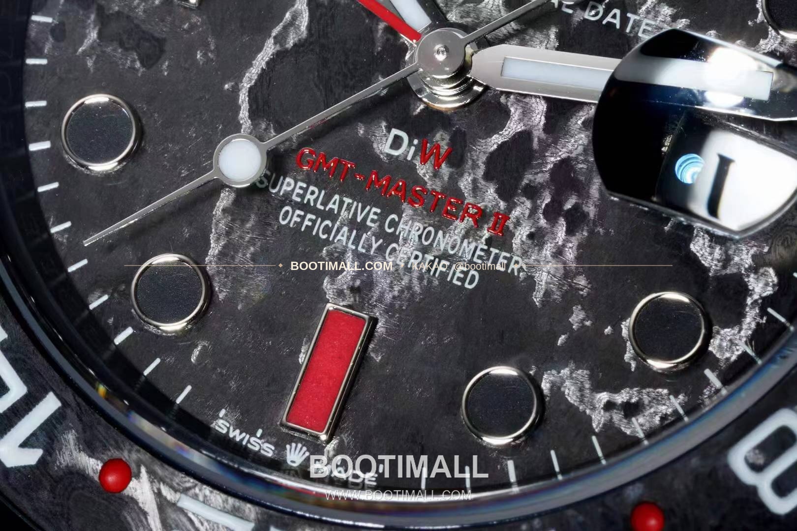 롤렉스 GMT마스터2 NTPT카본 블랙다이얼 듀얼타임 오토매틱 Rolex GMT-Master II NTPT Carbon Black Dial Dual Time Automatic 40mm 5