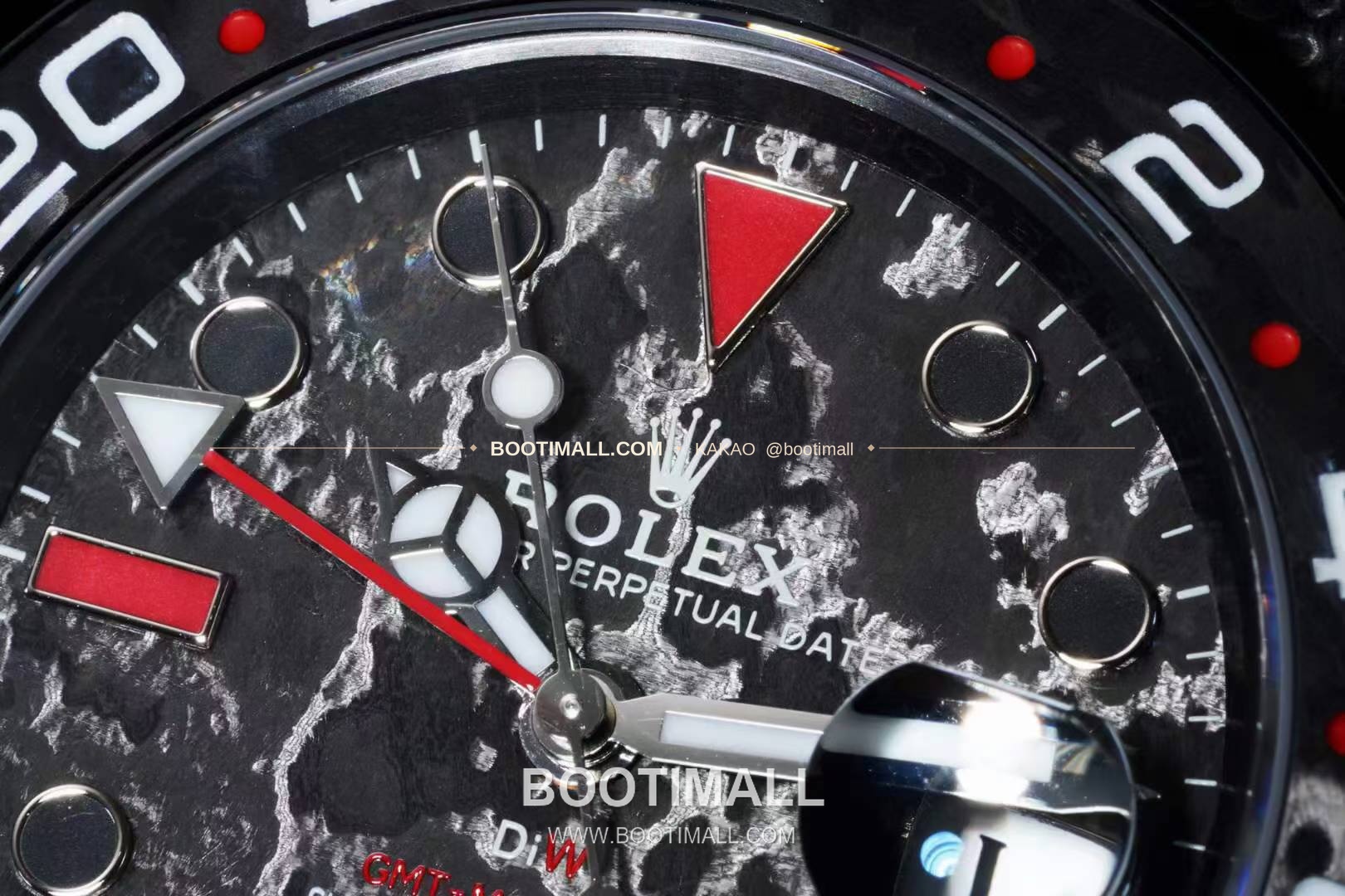 롤렉스 GMT마스터2 NTPT카본 블랙다이얼 듀얼타임 오토매틱 Rolex GMT-Master II NTPT Carbon Black Dial Dual Time Automatic 40mm 6