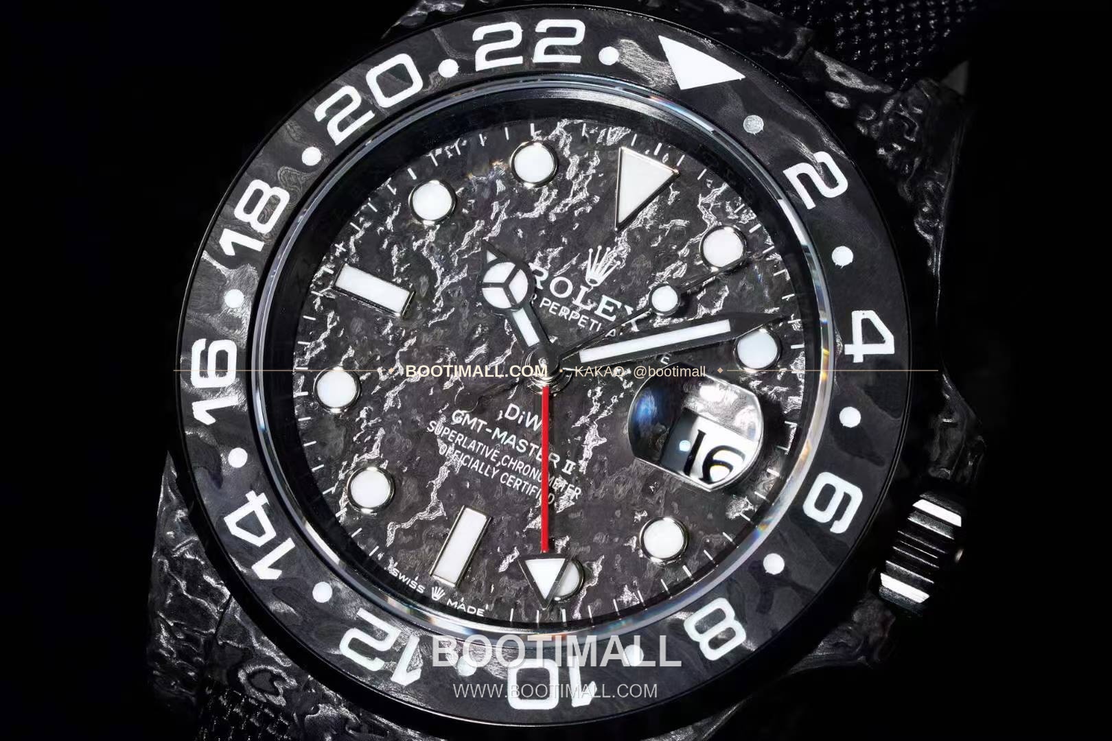 롤렉스 GMT마스터2 NTPT카본 블랙다이얼 듀얼타임 오토매틱 Rolex GMT-Master II NTPT Carbon Black Dial Dual Time Automatic 40mm 2