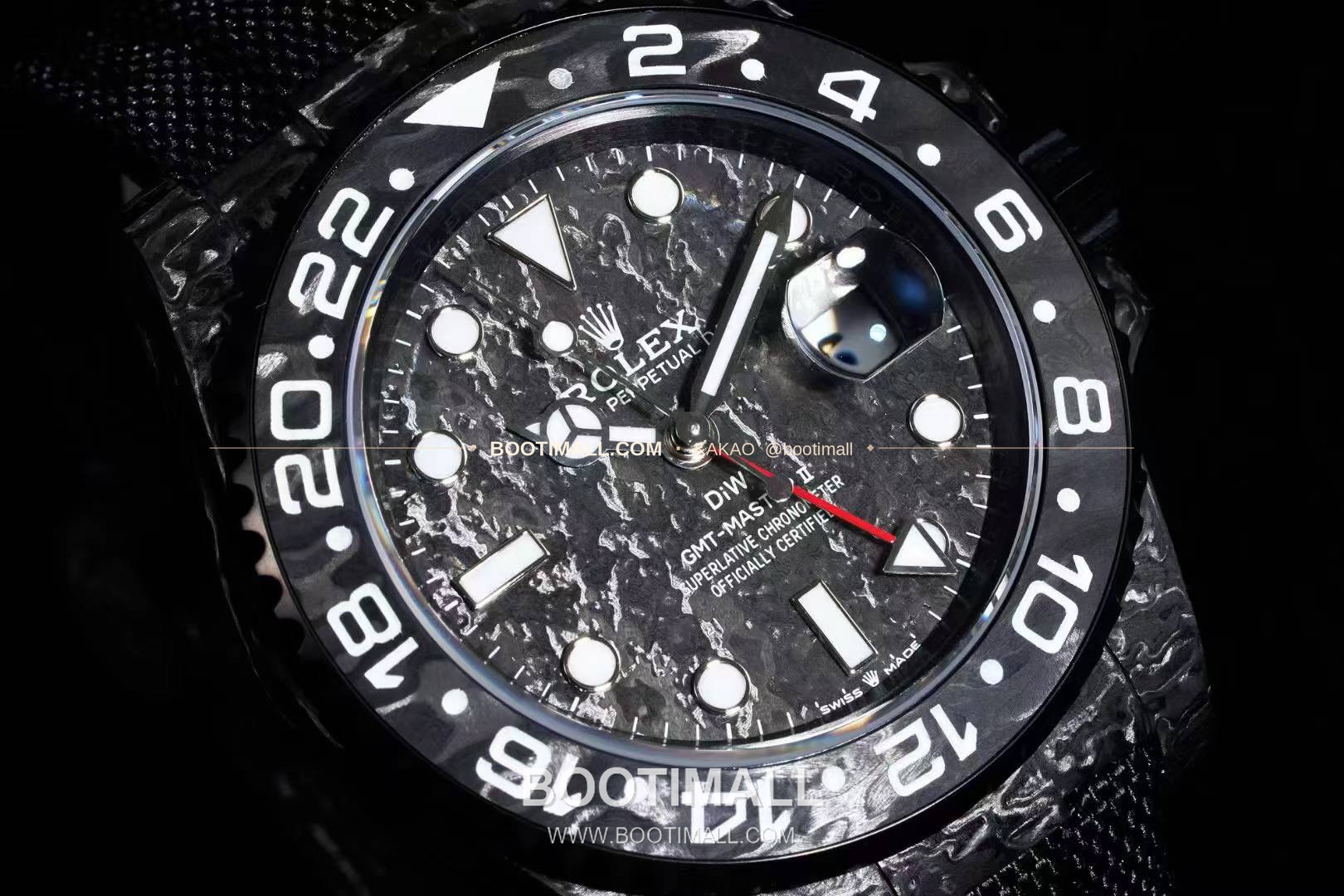 롤렉스 GMT마스터2 NTPT카본 블랙다이얼 듀얼타임 오토매틱 Rolex GMT-Master II NTPT Carbon Black Dial Dual Time Automatic 40mm 3