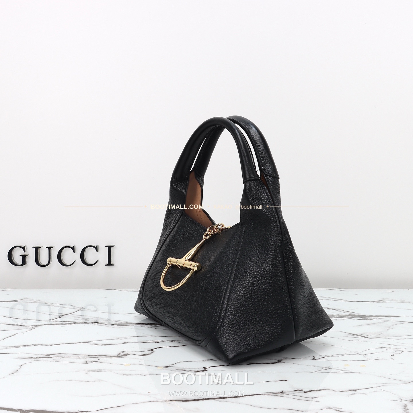 구찌 카프스킨 더블핸들 구조 미니 토트백 Gucci Calfskin Double Handle Structured Mini Tote Bag 837467 27.5cm 2