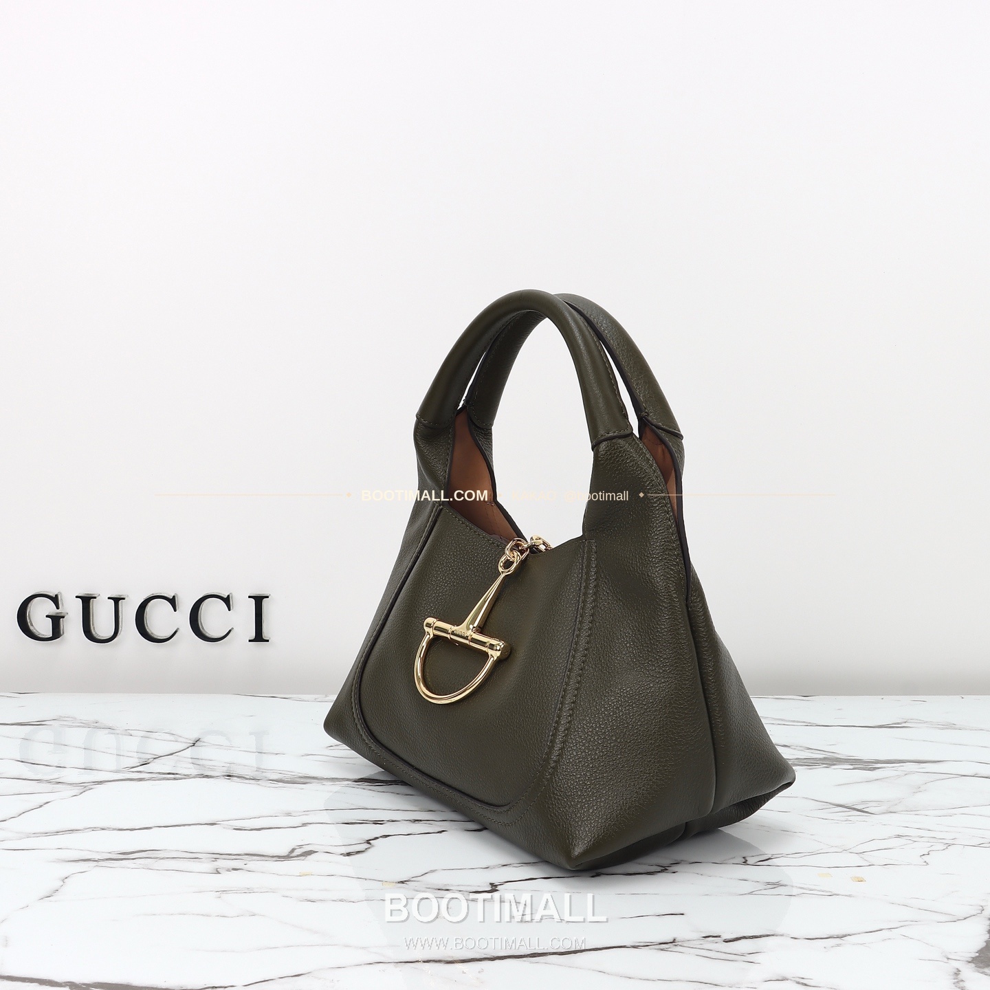구찌 카프스킨 더블핸들 구조 미니 토트백 Gucci Calfskin Double Handle Structured Mini Tote Bag 837467 27.5cm 2