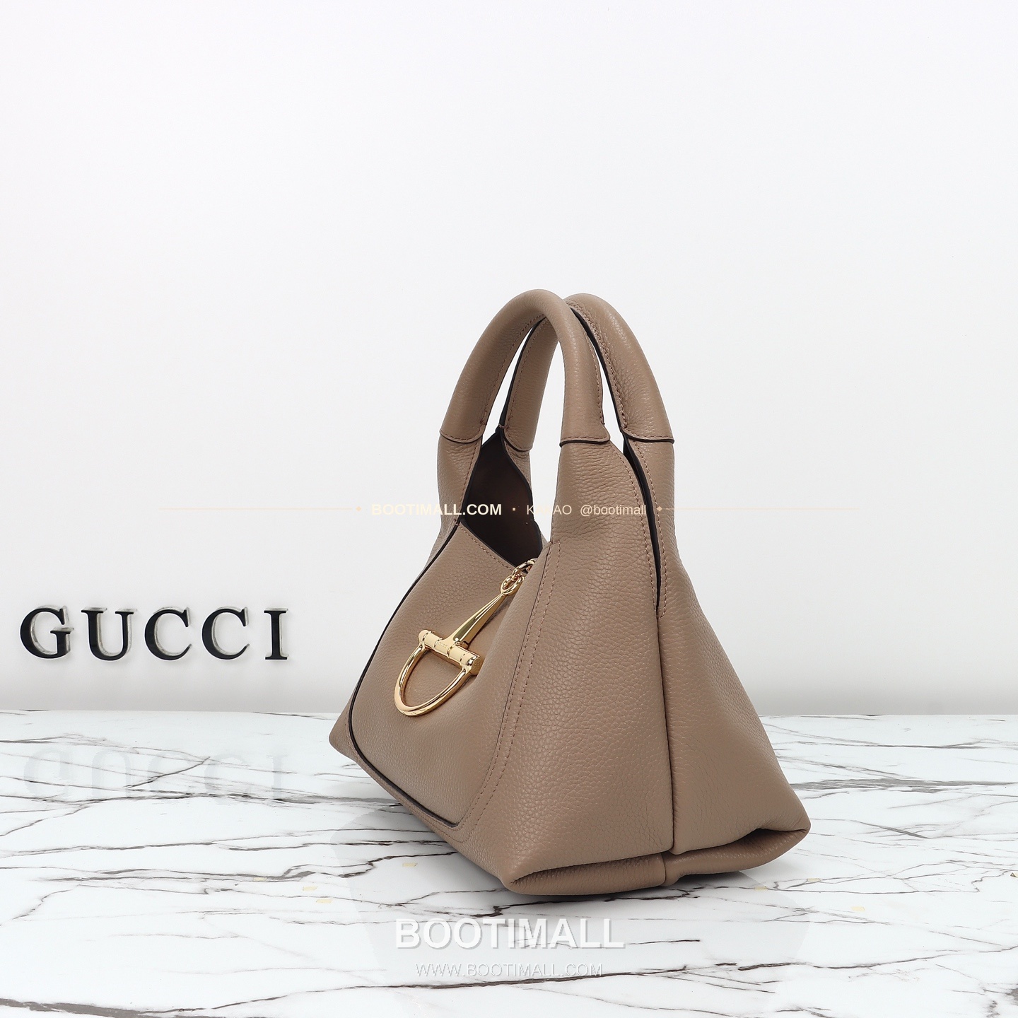 구찌 카프스킨 더블핸들 구조 미니 토트백 Gucci Calfskin Double Handle Structured Mini Tote Bag 837467 27.5cm 2