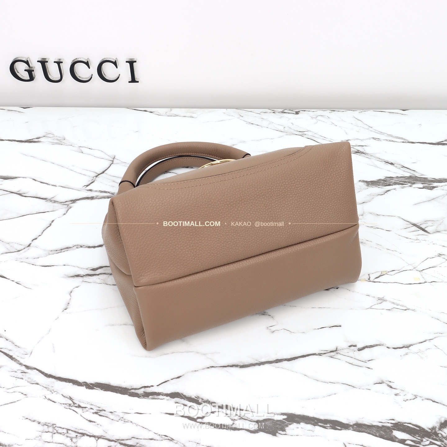 구찌 카프스킨 더블핸들 구조 미니 토트백 Gucci Calfskin Double Handle Structured Mini Tote Bag 837467 27.5cm 8
