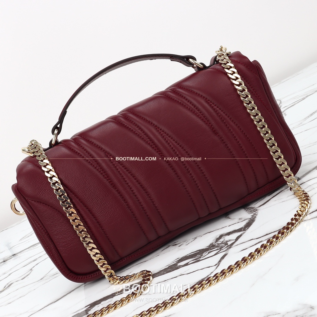 구찌 앵콜라 레드 자수 슬림 숄더백 Gucci Ancora Red Embroidered Slim Shoulder Bag 806016 25.9cm 6
