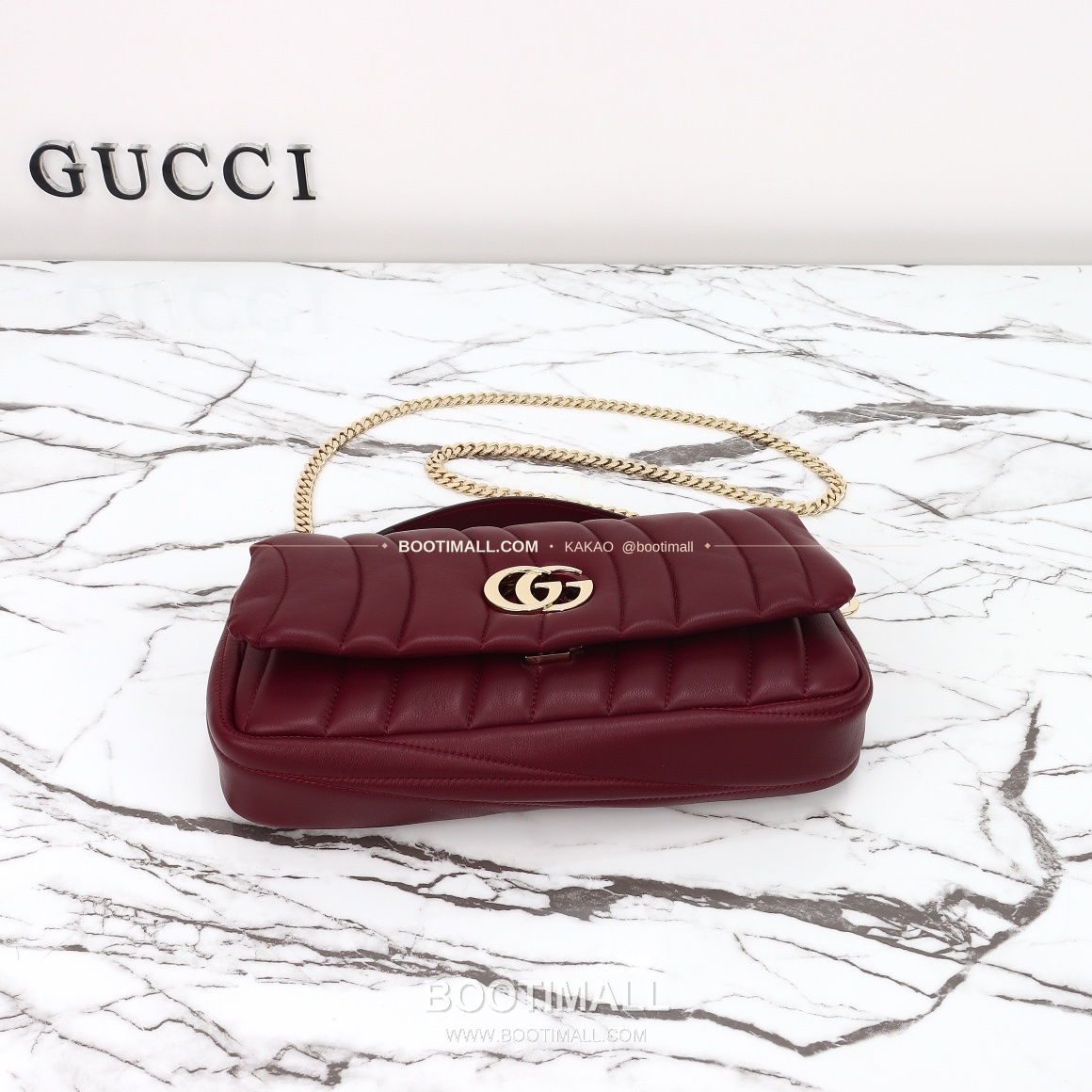 구찌 앵콜라 레드 자수 슬림 숄더백 Gucci Ancora Red Embroidered Slim Shoulder Bag 806016 25.9cm 8