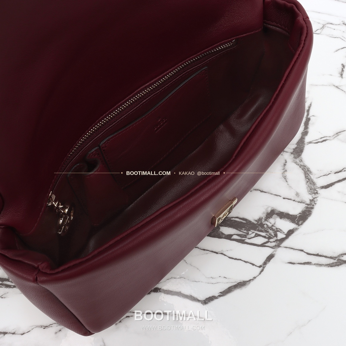 구찌 앵콜라 레드 카프스킨 슬림 숄더백 Gucci Ancora Red Calfskin Slim Shoulder Bag 806016 25.9cm 9