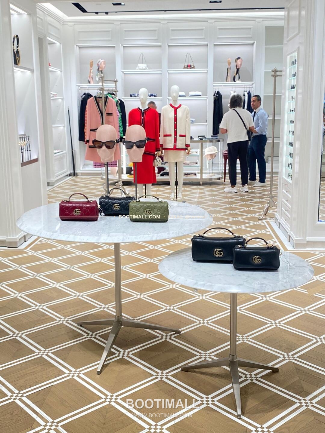 구찌 앵콜라 레드 카프스킨 슬림 숄더백 Gucci Ancora Red Calfskin Slim Shoulder Bag 806016 25.9cm 9