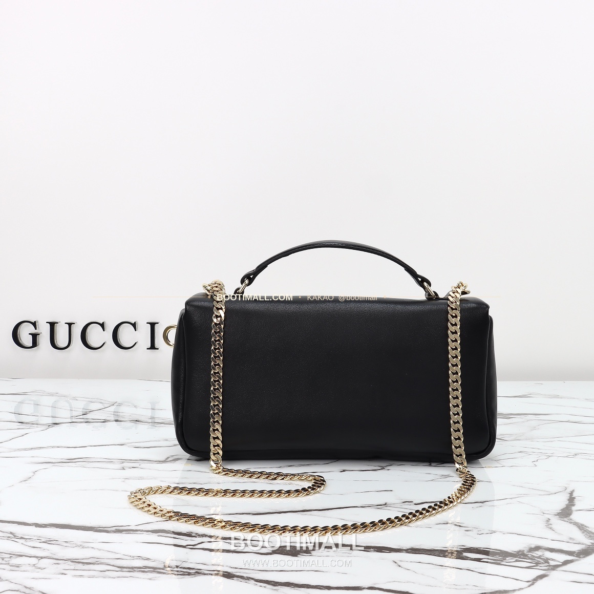구찌 앵콜라 레드 카프스킨 슬림 숄더백 Gucci Ancora Red Calfskin Slim Shoulder Bag 806016 25.9cm 12