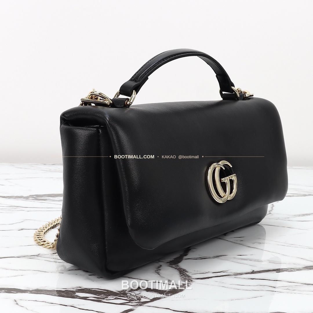 구찌 앵콜라 레드 카프스킨 슬림 숄더백 Gucci Ancora Red Calfskin Slim Shoulder Bag 806016 25.9cm 14