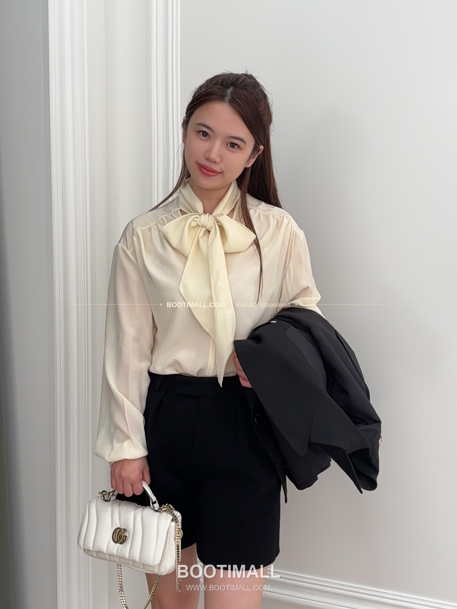 구찌 카프스킨 자수 슬림 숄더백 Gucci Calfskin Embroidered Slim Shoulder Bag 806017 21.1cm 3