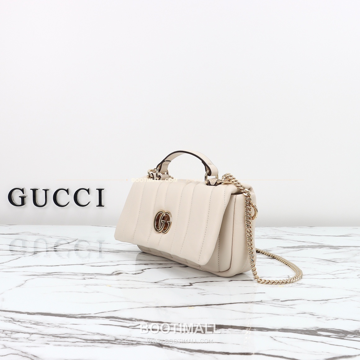 구찌 카프스킨 자수 슬림 숄더백 Gucci Calfskin Embroidered Slim Shoulder Bag 806017 21.1cm 11
