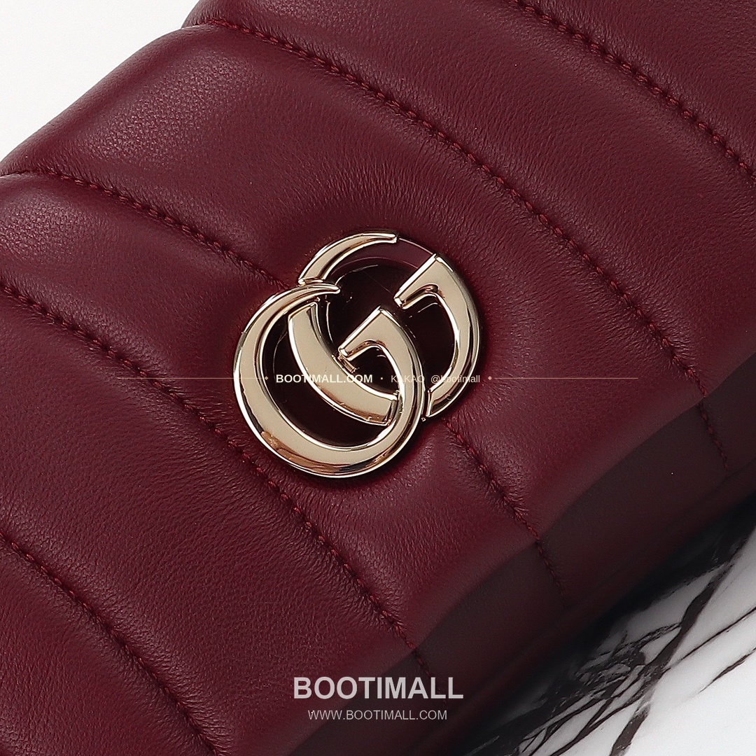 구찌 카프스킨 자수 슬림 숄더백 Gucci Calfskin Embroidered Slim Shoulder Bag 806017 21.1cm 13