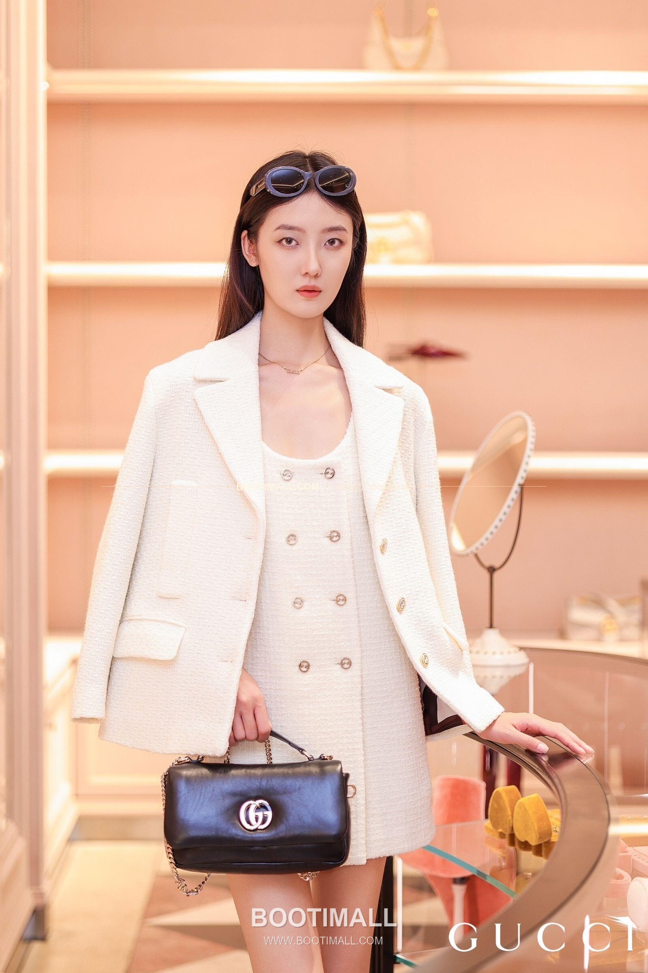 구찌 카프스킨 슬림 숄더백 Gucci Calfskin Slim Shoulder Bag 806017 21.1cm 3