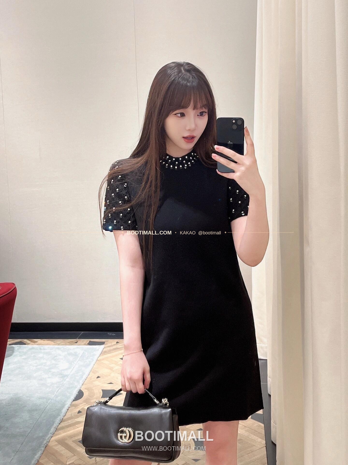 구찌 카프스킨 슬림 숄더백 Gucci Calfskin Slim Shoulder Bag 806017 21.1cm 4