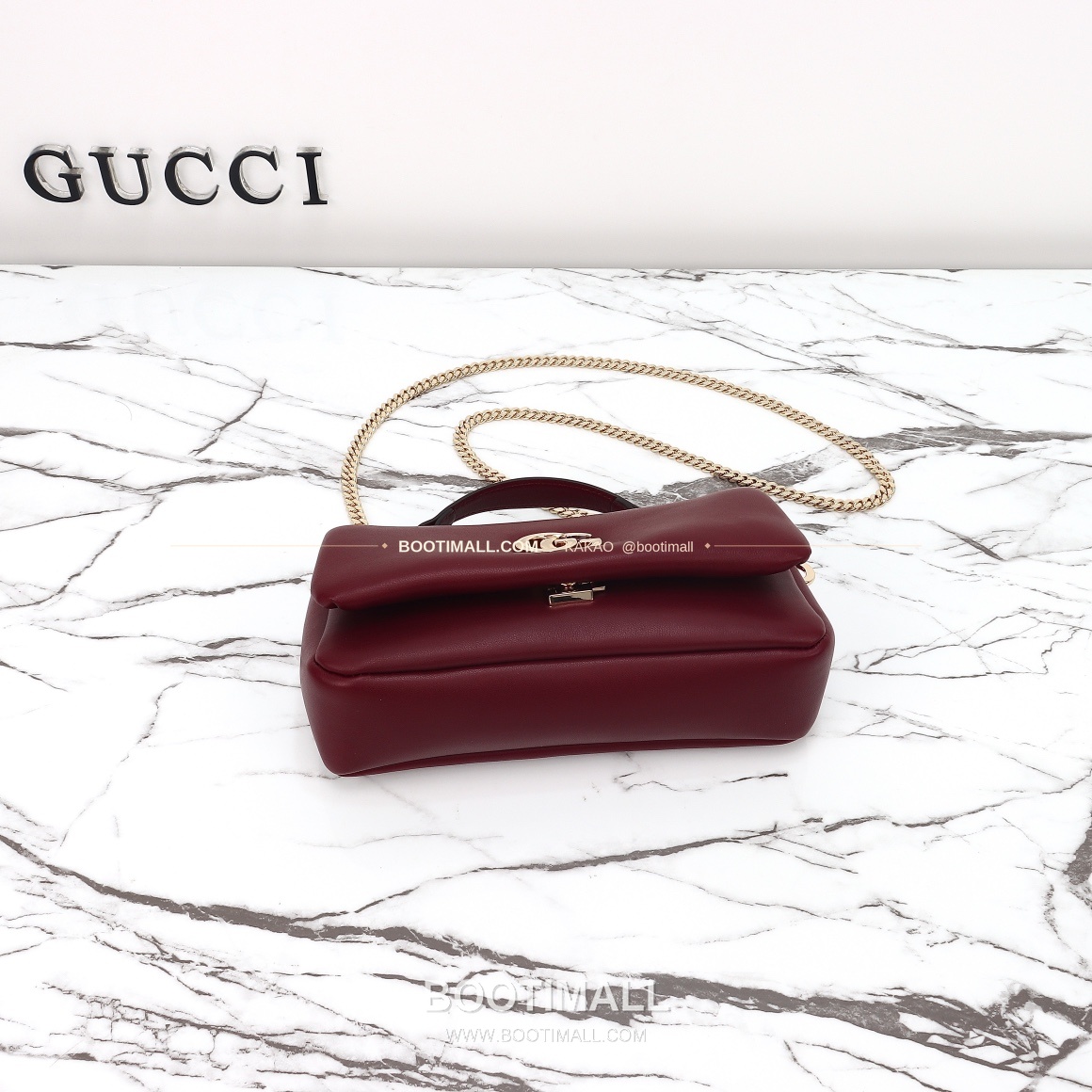 구찌 카프스킨 슬림 숄더백 Gucci Calfskin Slim Shoulder Bag 806017 21.1cm 8