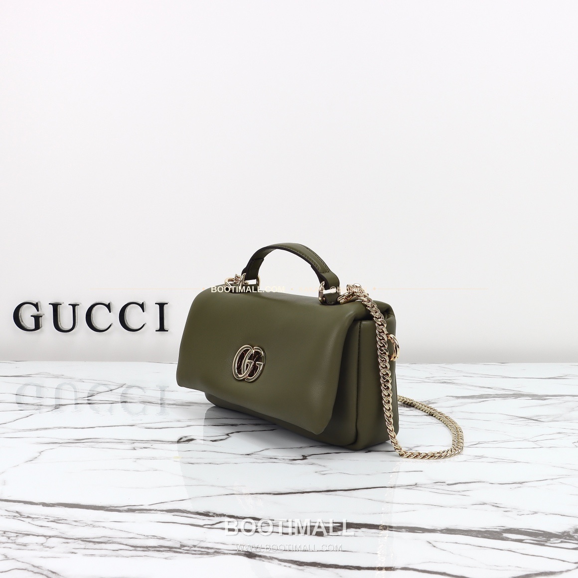 구찌 카프스킨 슬림 숄더백 Gucci Calfskin Slim Shoulder Bag 806017 21.1cm 2