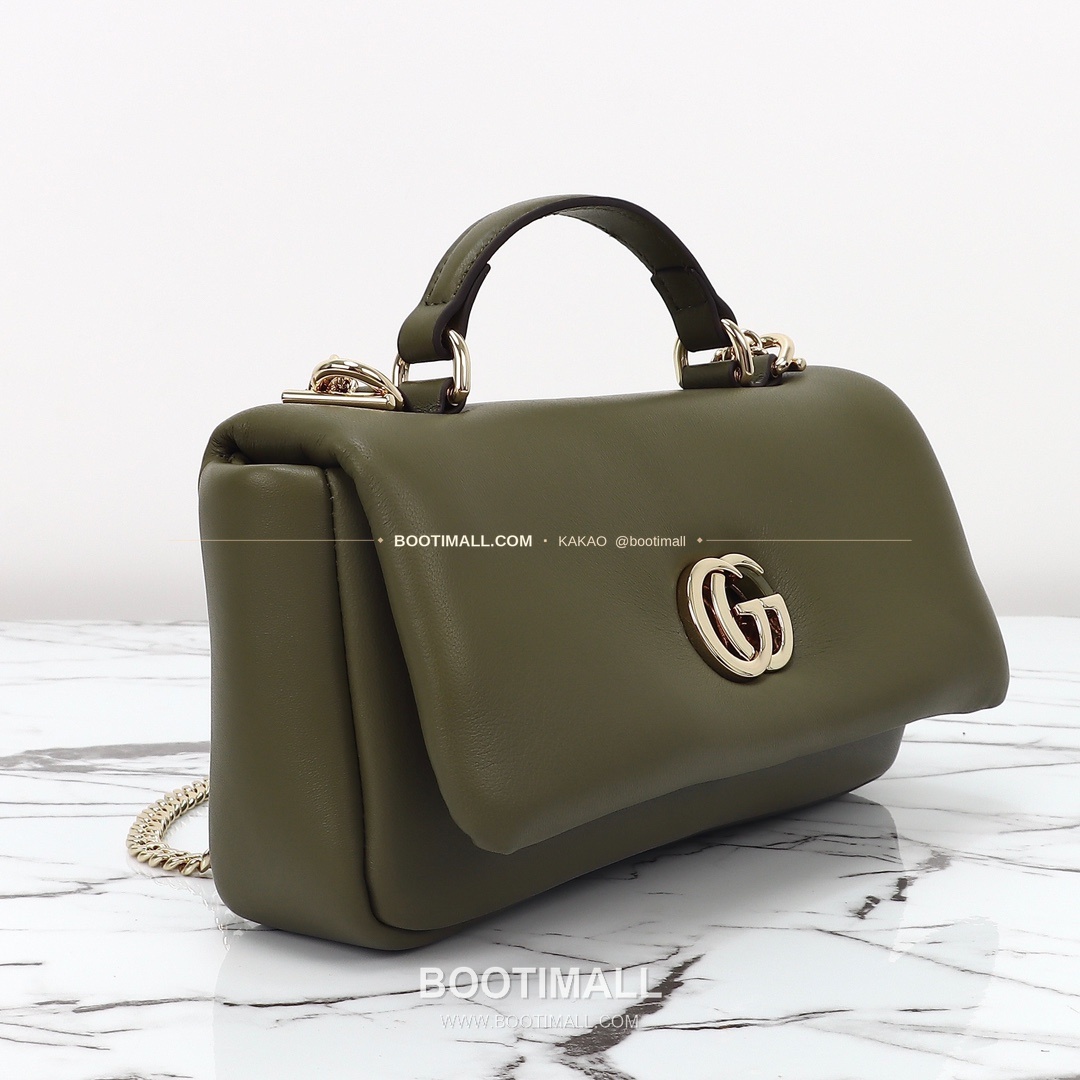 구찌 카프스킨 슬림 숄더백 Gucci Calfskin Slim Shoulder Bag 806017 21.1cm 5