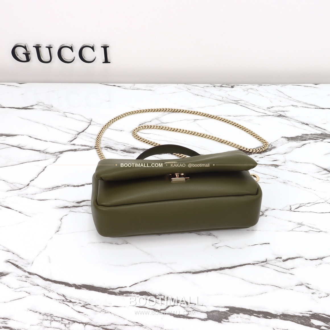 구찌 카프스킨 슬림 숄더백 Gucci Calfskin Slim Shoulder Bag 806017 21.1cm 8