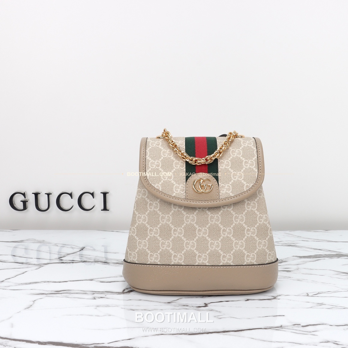 구찌 브라운 카프스킨 구조 미니 백팩 Gucci Brown Calfskin Structured Mini Backpack 795221 20.5cm 1