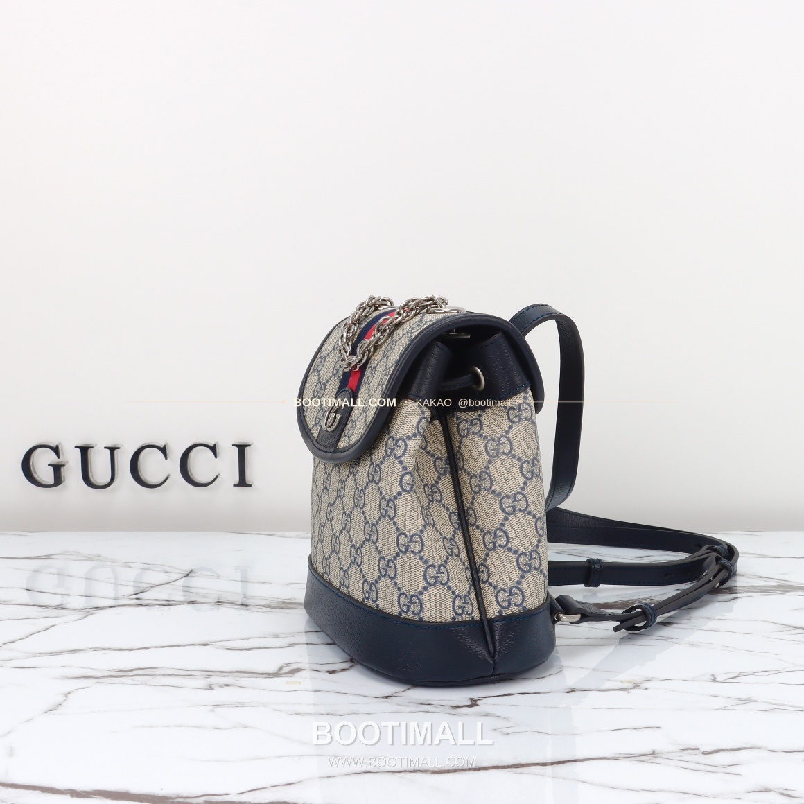 구찌 브라운 카프스킨 구조 미니 백팩 Gucci Brown Calfskin Structured Mini Backpack 795221 20.5cm 13