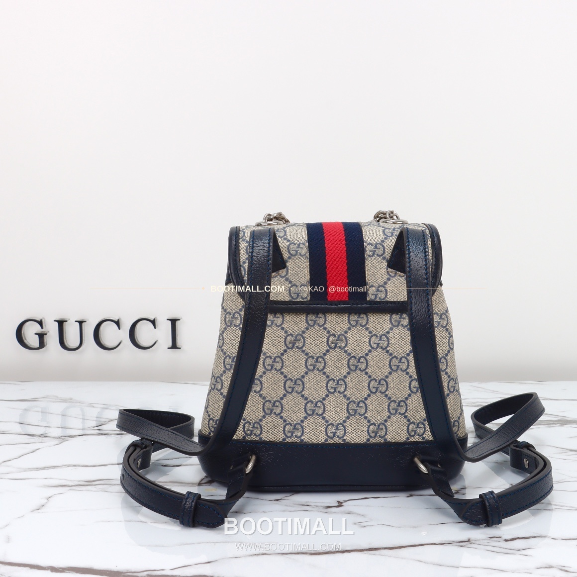 구찌 브라운 카프스킨 구조 미니 백팩 Gucci Brown Calfskin Structured Mini Backpack 795221 20.5cm 14