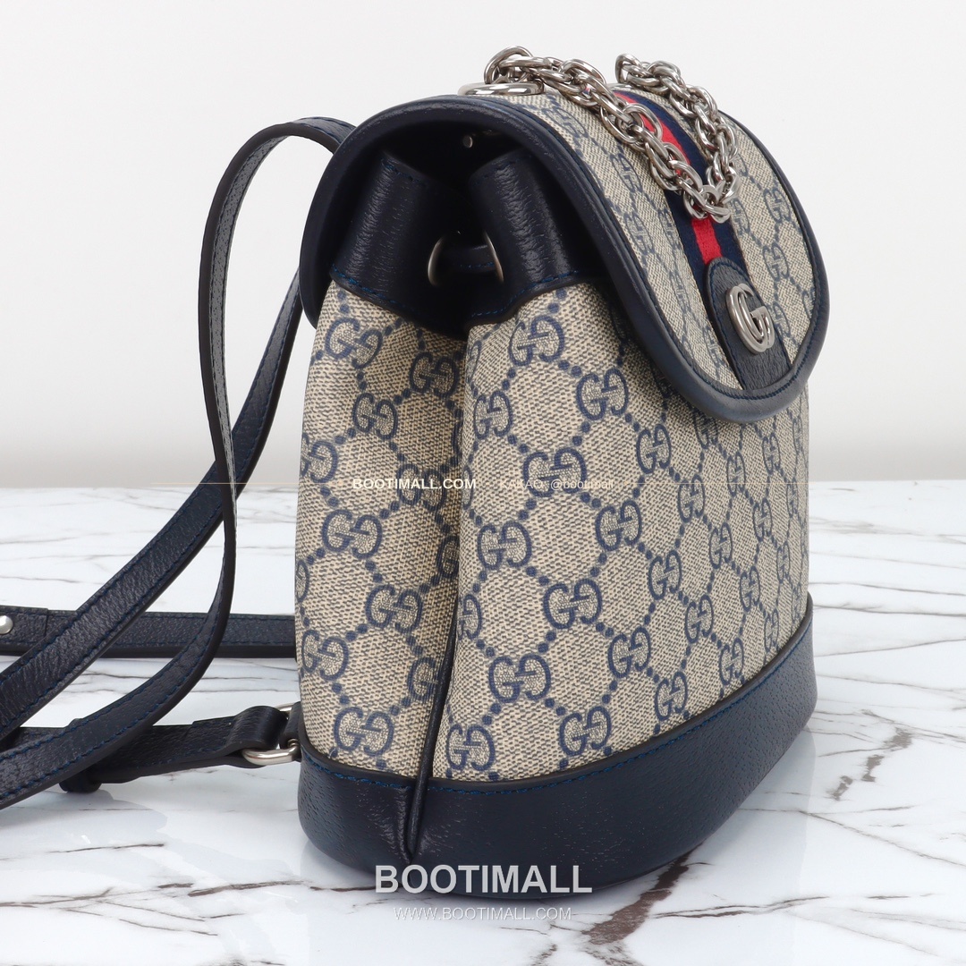 구찌 브라운 카프스킨 구조 미니 백팩 Gucci Brown Calfskin Structured Mini Backpack 795221 20.5cm 16