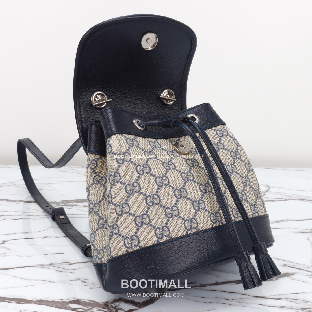 구찌 브라운 카프스킨 구조 미니 백팩 Gucci Brown Calfskin Structured Mini Backpack 795221 20.5cm 18