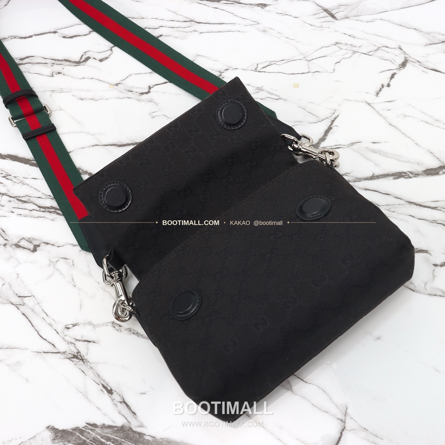 구찌 캔버스 레더 트림 미니 숄더백 Gucci Canvas Leather Trim Mini Shoulder Bag 821617 19cm 15