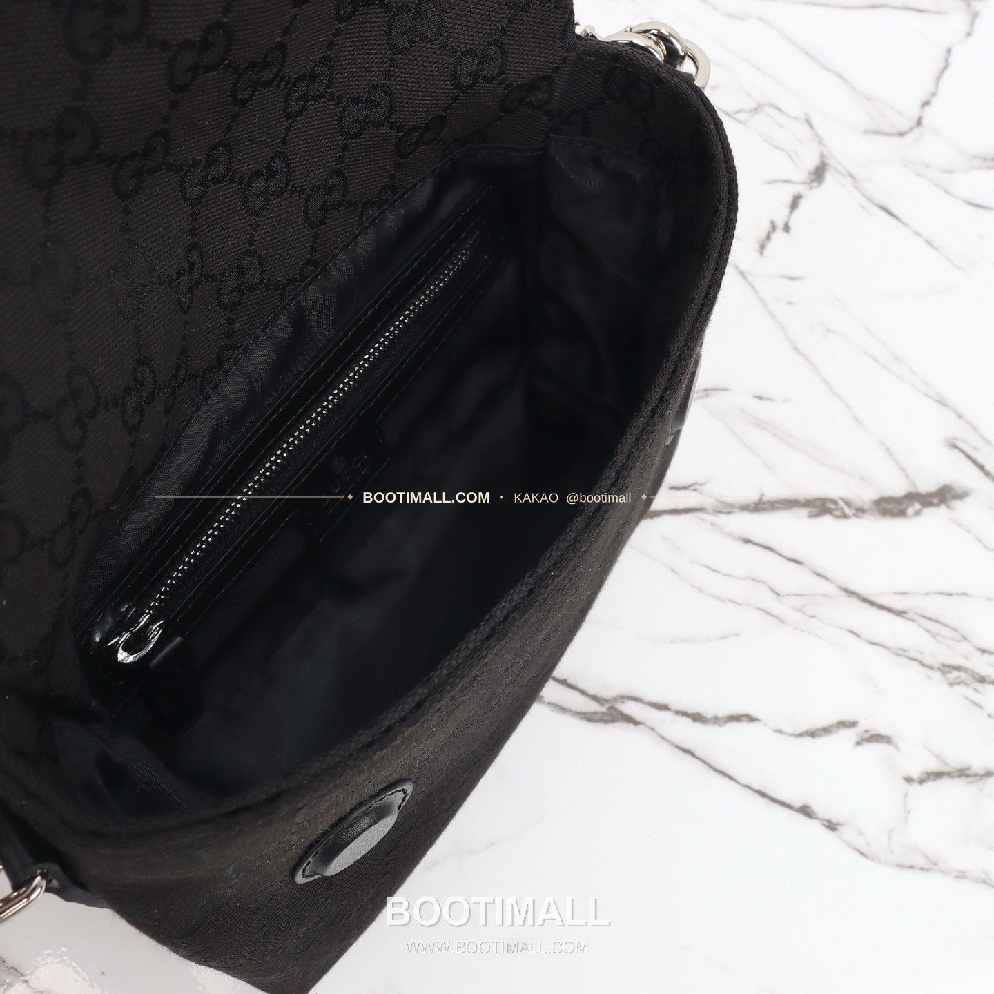 구찌 캔버스 레더 트림 미니 숄더백 Gucci Canvas Leather Trim Mini Shoulder Bag 821617 19cm 17