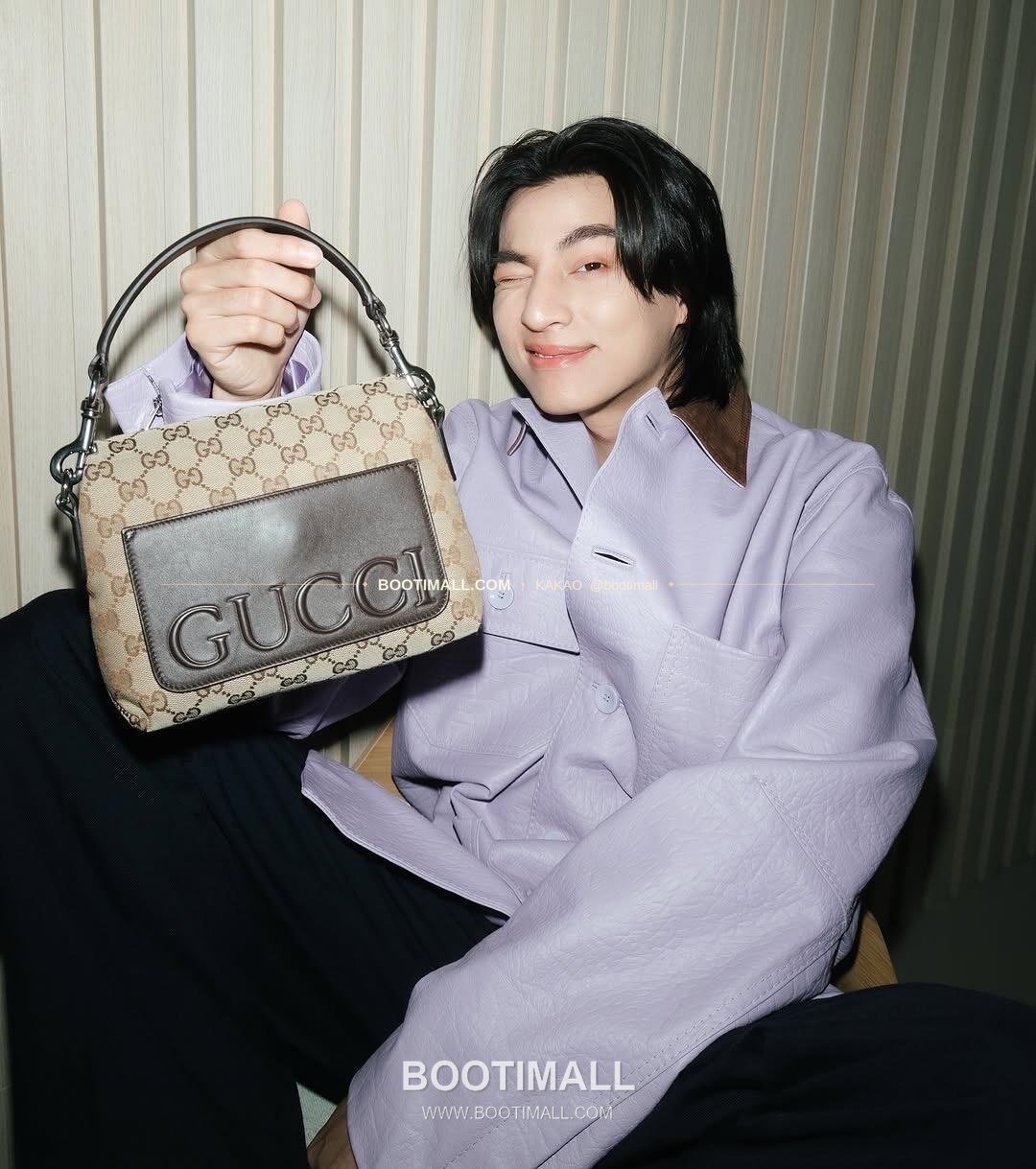 구찌 캔버스 레더 트림 미니 숄더백 Gucci Canvas Leather Trim Mini Shoulder Bag 821617 19cm 8