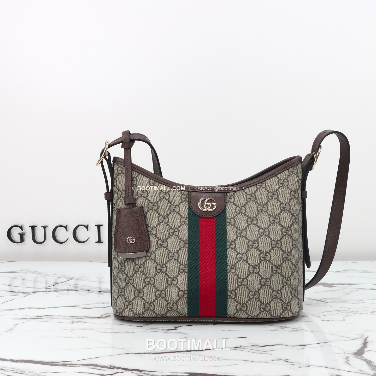 구찌 베이지 브라운 카프스킨 구조 미니 토트백 Gucci Beige Brown Calfskin Structured Mini Tote Bag 836872 23cm 6