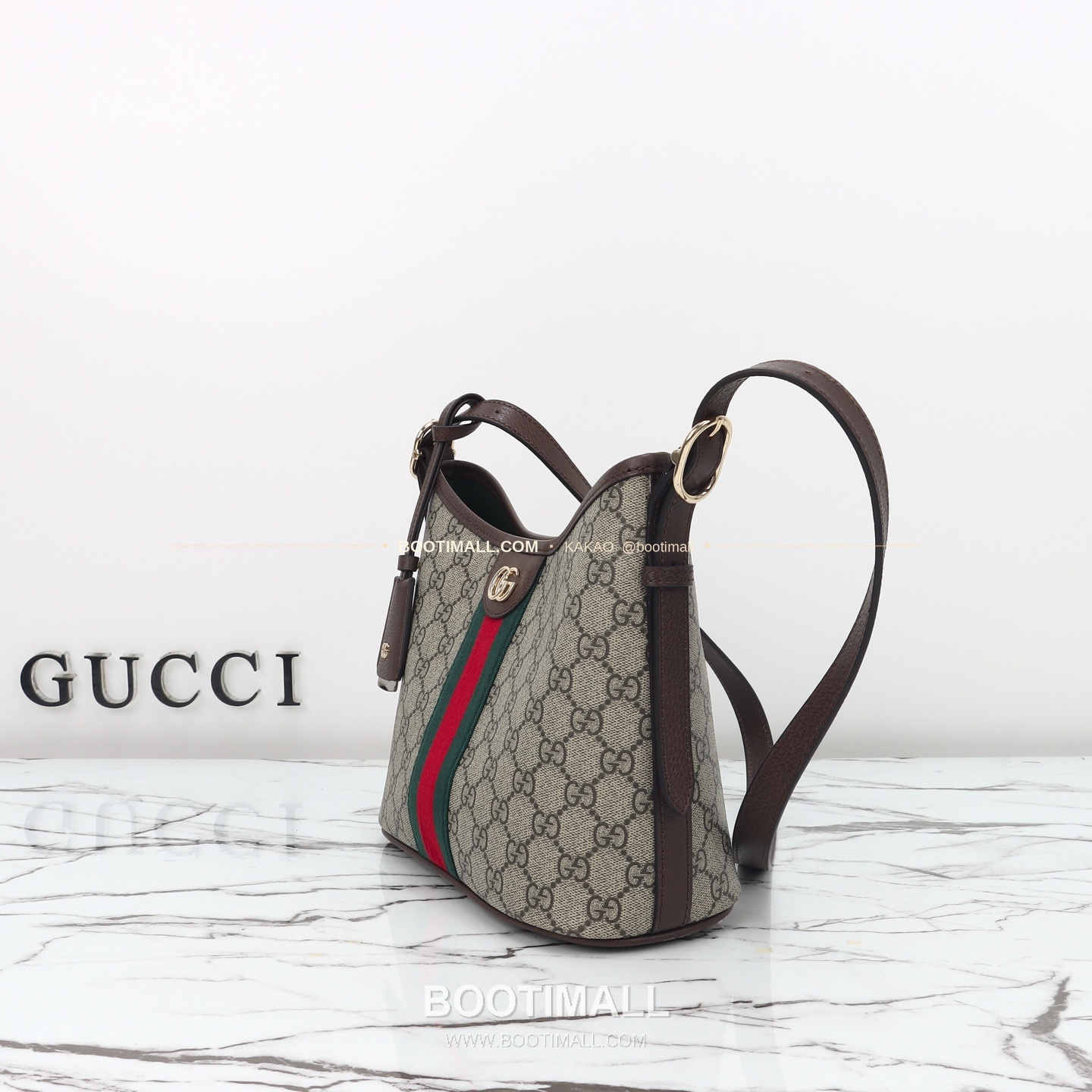 구찌 베이지 브라운 카프스킨 구조 미니 토트백 Gucci Beige Brown Calfskin Structured Mini Tote Bag 836872 23cm 7