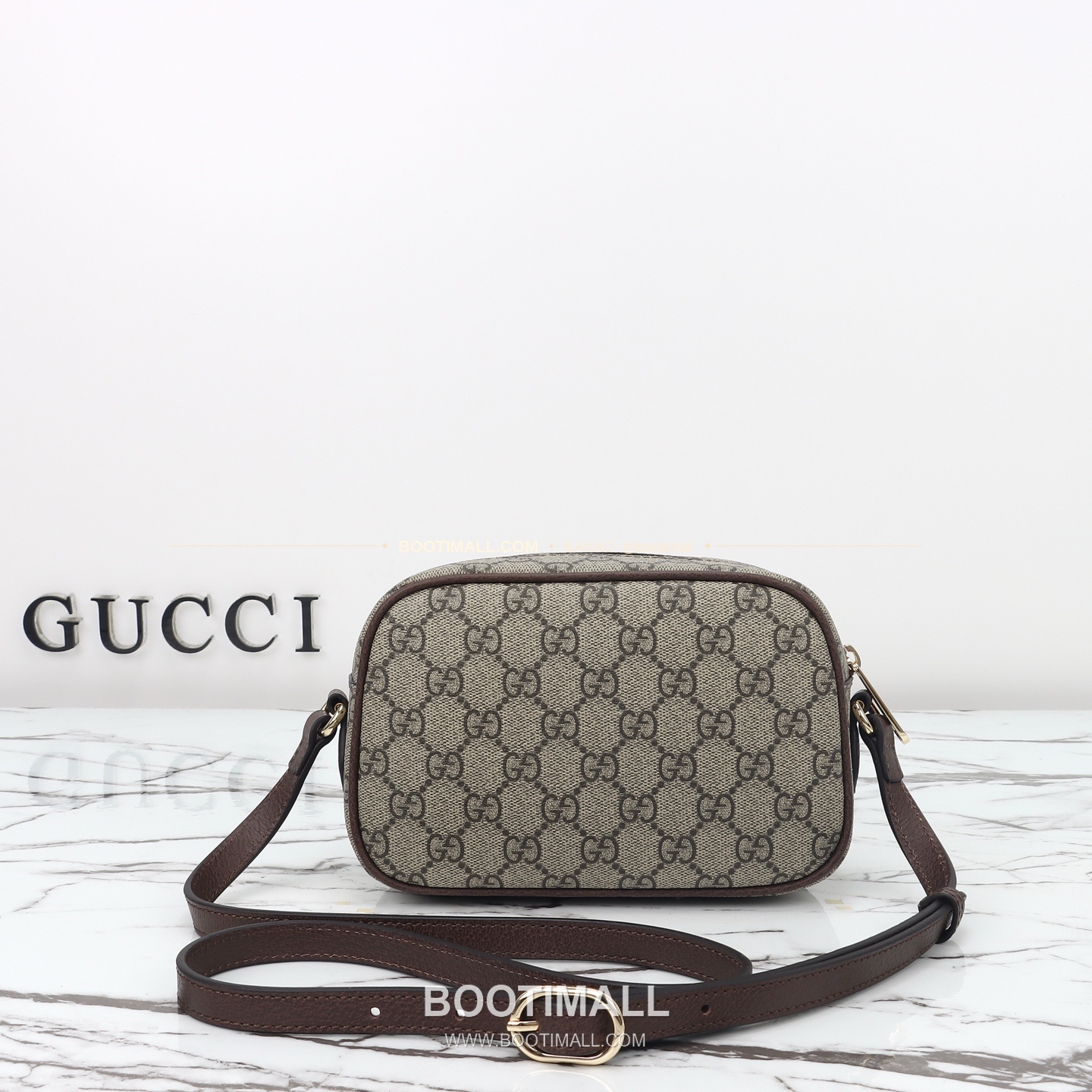 구찌 베이지 브라운 카프스킨 슬림 숄더백 Gucci Beige Brown Calfskin Slim Shoulder Bag 838480 21cm 3