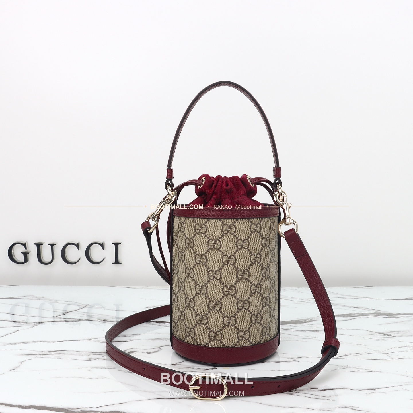 구찌 브라운 레드 카프스킨 슬림 버티컬 숄더백 Gucci Brown Red Calfskin Slim Vertical Shoulder Bag 838462 23cm 3