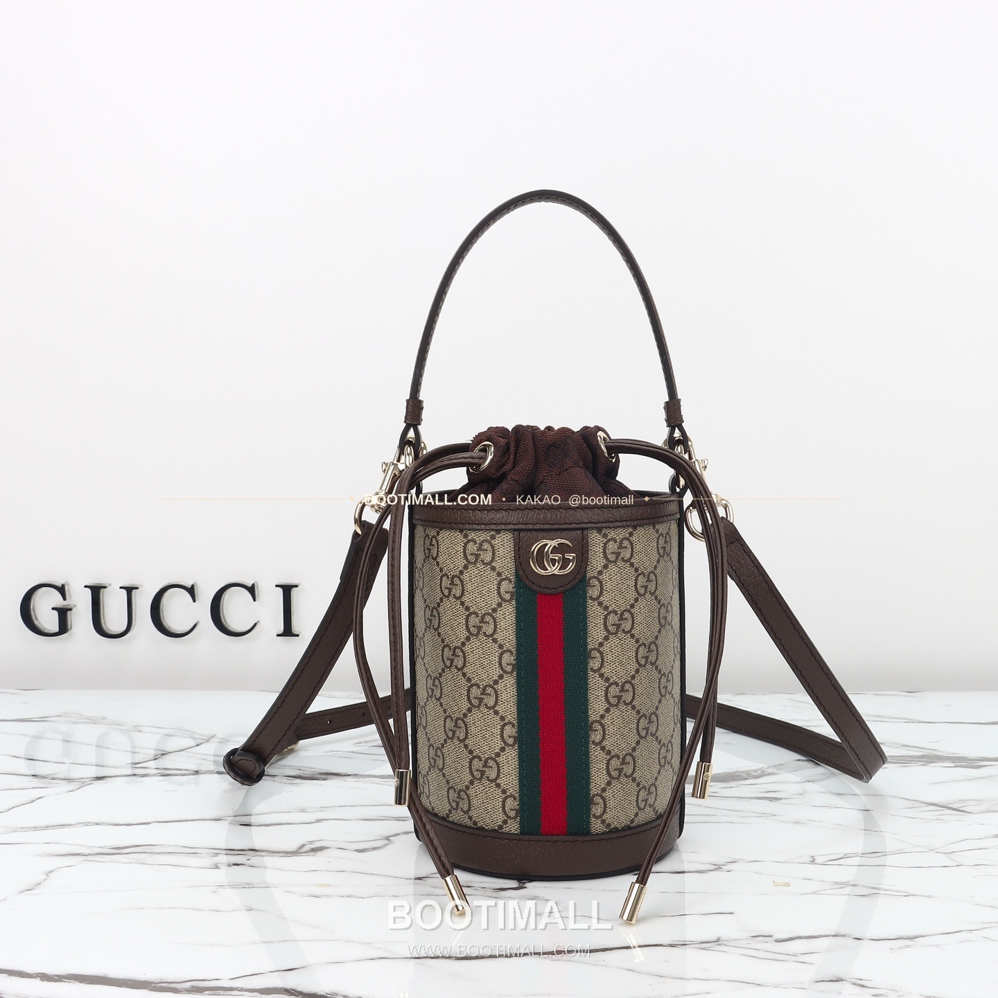 구찌 브라운 레드 카프스킨 슬림 버티컬 숄더백 Gucci Brown Red Calfskin Slim Vertical Shoulder Bag 838462 23cm 1