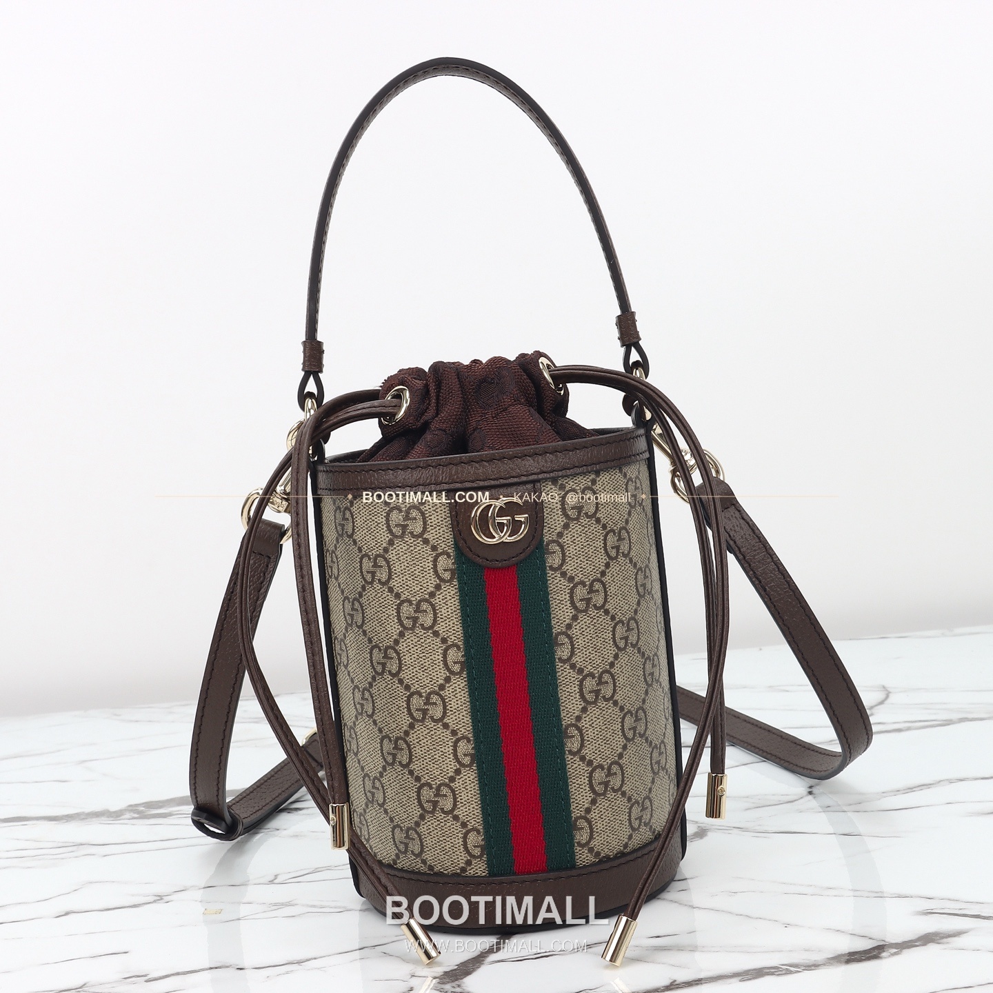 구찌 브라운 레드 카프스킨 슬림 버티컬 숄더백 Gucci Brown Red Calfskin Slim Vertical Shoulder Bag 838462 23cm 5