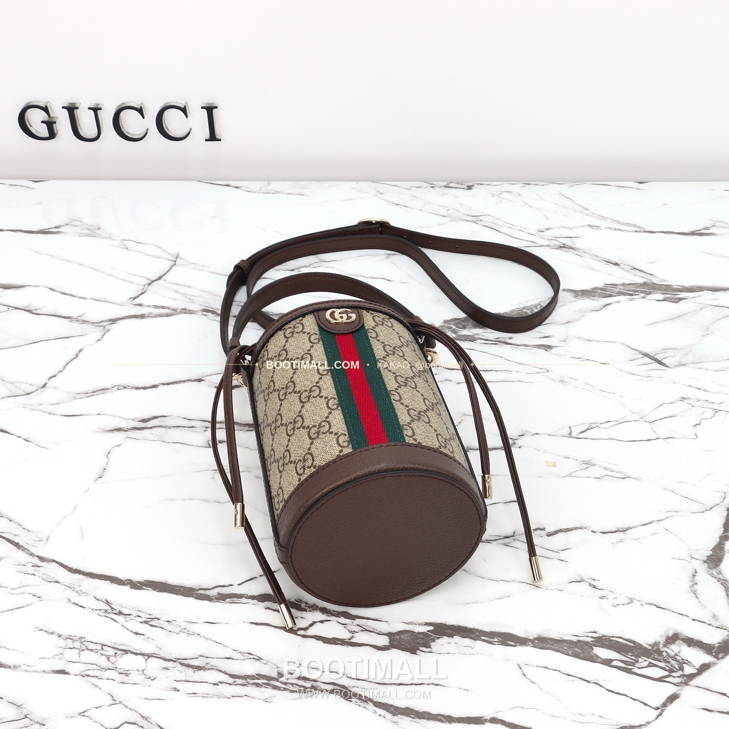 구찌 브라운 레드 카프스킨 슬림 버티컬 숄더백 Gucci Brown Red Calfskin Slim Vertical Shoulder Bag 838462 23cm 8