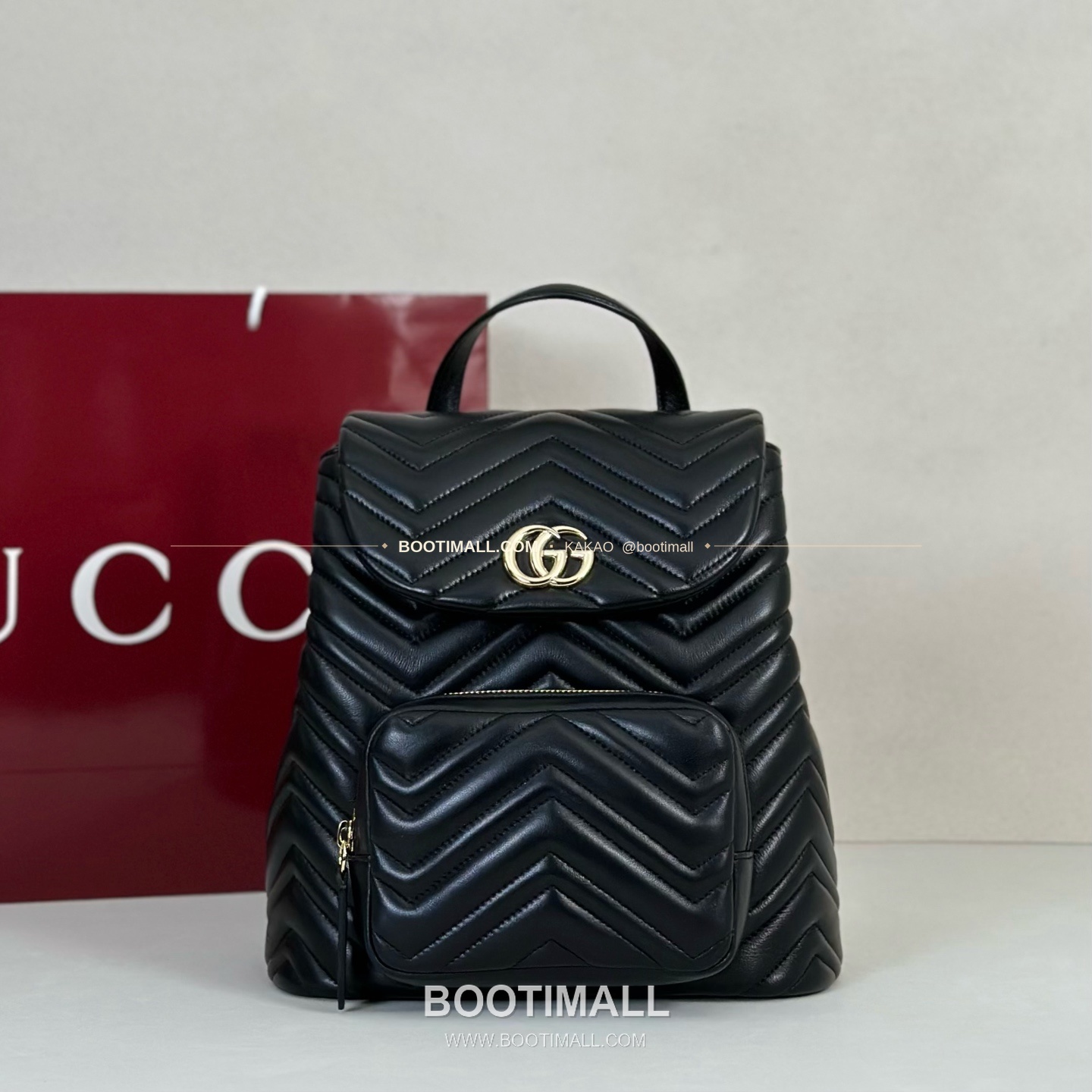 구찌 카프스킨 구조 미디엄 백팩 Gucci Calfskin Structured Medium Backpack 861878 25cm 1