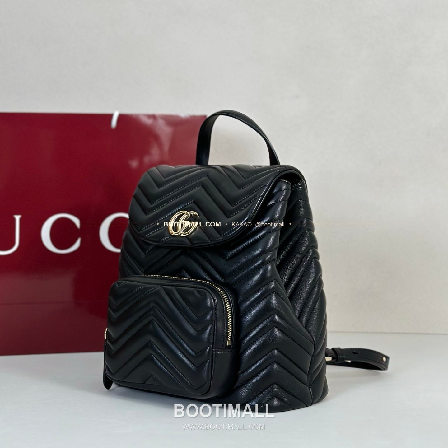 구찌 카프스킨 구조 미디엄 백팩 Gucci Calfskin Structured Medium Backpack 861878 25cm 2