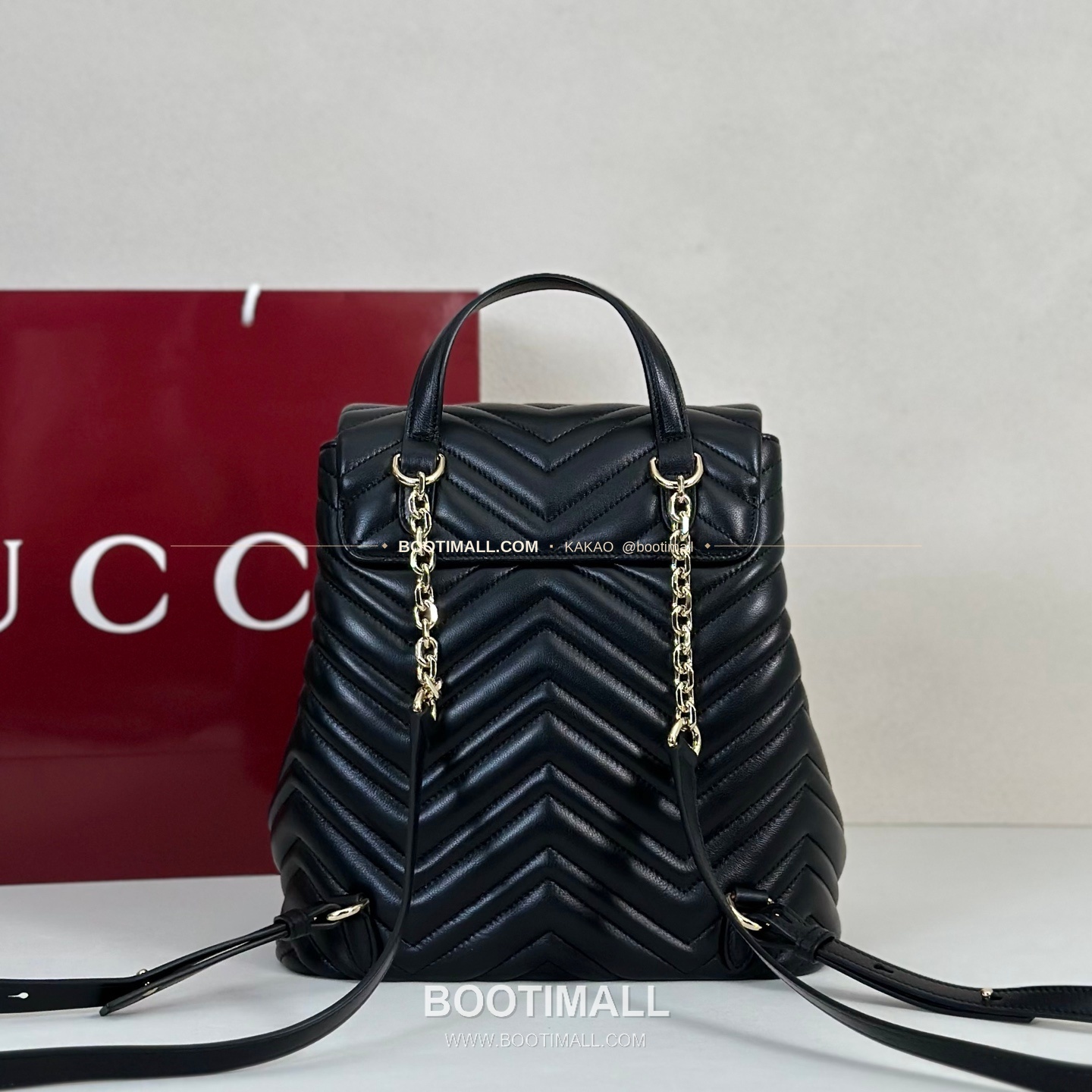 구찌 카프스킨 구조 미디엄 백팩 Gucci Calfskin Structured Medium Backpack 861878 25cm 3